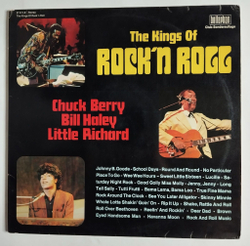 Винтажная виниловая пластинка LP Сборник The Kings Of Rock n Roll (Germany 1972) (Bill Haley, Little Richard,Chuck Berry)
