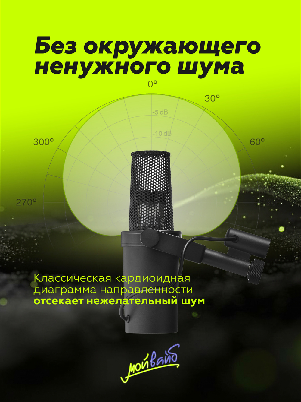 Студийный динамический микрофон Shure SM7B