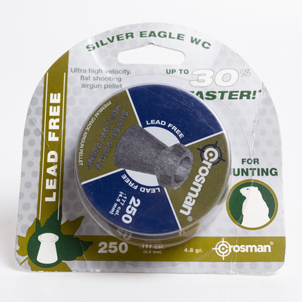 Пули Crosman Pointed 4,5 мм 0.48 г (250 шт)