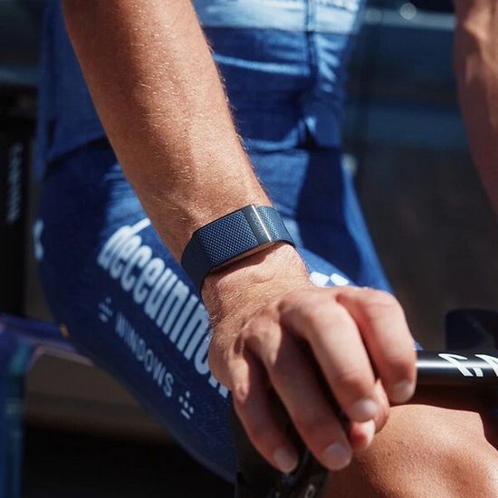 Плетеный ремешок для браслета Whoop 4.0 SuperKnit Band​ (Blue Jay)