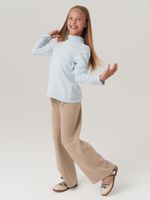 Водолазка в школу для девочки AT743  голубой