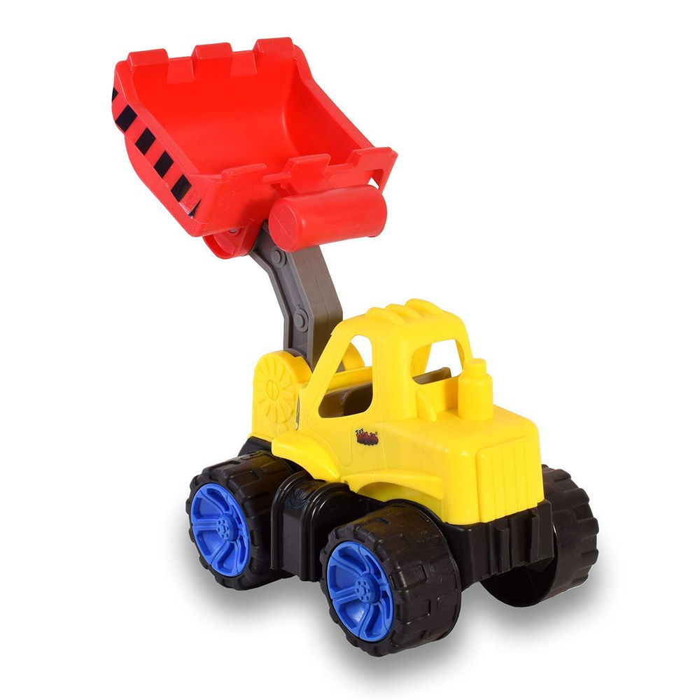Пластмассовая игрушечная машина "Большой Погрузчик", сетка (46*19*23 см), сетка
