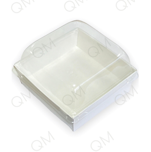 Упаковка ForGenika SMART PACK Dome Lid White 135(150)х 135 (150) х40 мм (50 шт./уп., 200 шт./кор.)