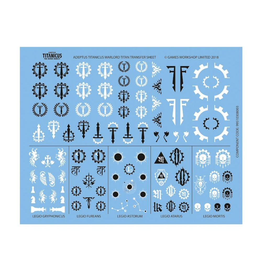 Legions Imperialis - Warlord Titan with power claw and plasma annihilator