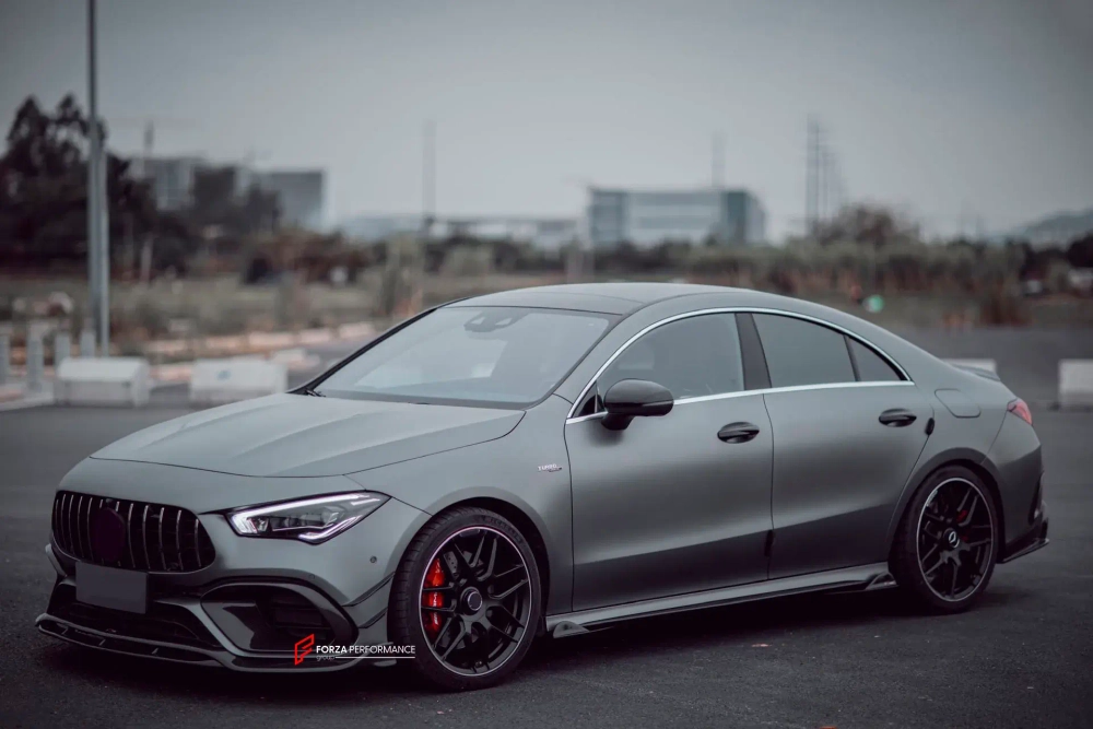 Карбоновый обвес для Mercedes-Benz CLA45 AMG C118 2018+ АМГ Мерседес Бенц