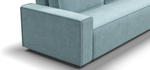 Диван Норд Велюр Монолит Аква