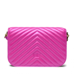 CLASSIC LOVE BAG BELL CHEVRON - fuchsia