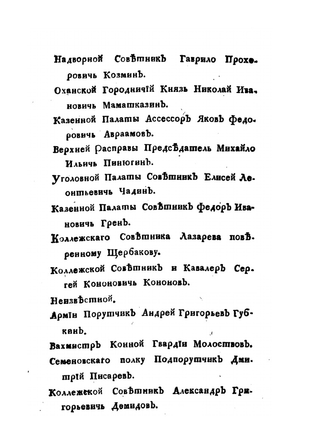 Известие о дворянах Российских | Ф.И. Миллер