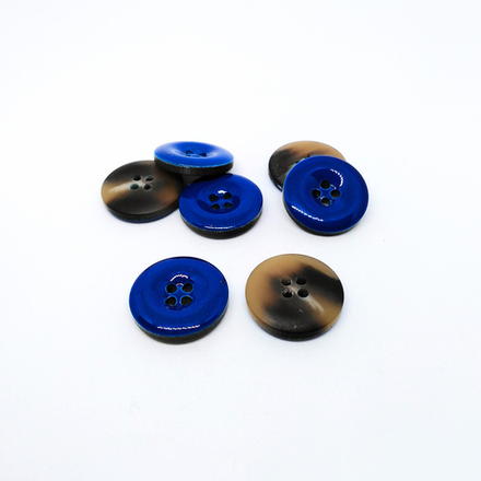Пуговицы № 1052  ELEGANT, 23мм, цв.лазурный