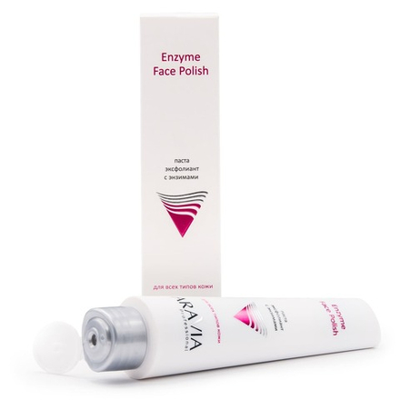 Aravia Professional Паста-эксфолиант для лица Enzyme Face Polish, с энзимами, 100 мл