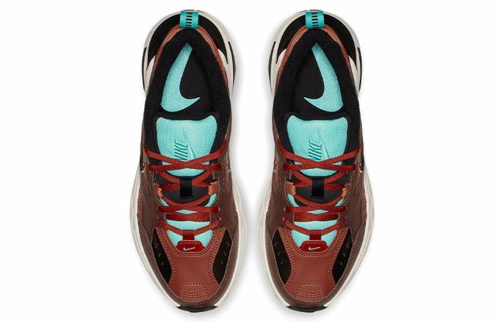 Кроссовки Nike M2K Tekno Dark Red (Женская размерная сетка)