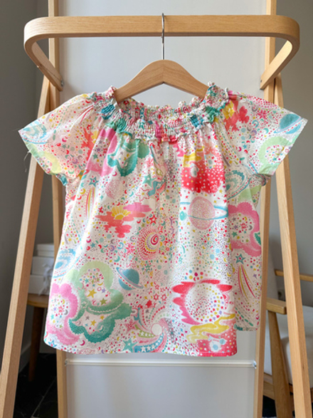 Хлопковая блузка Bonpoint, 104