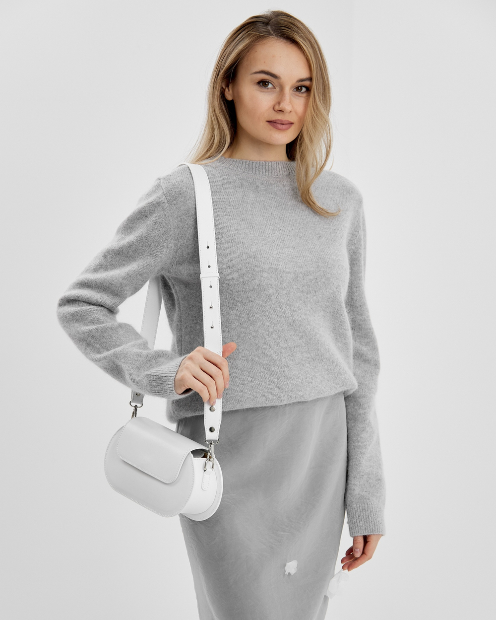 Ремень 1003 18 белый