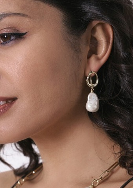 20151609 Серьги Selena Pearls