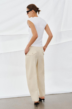 ZARA ХЛОПКОВАЯ ФУТБОЛКА, БЕЛЫЙ