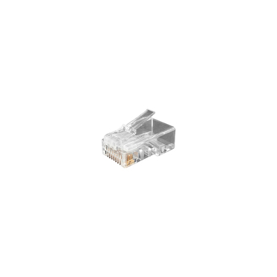 PLUG-8P8C-U-C6-100 RJ-45 коннектор 8P-8C Hyperline