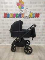 Коляска модульная Carrello Ultimo CRL-6518 Sable Black черная рама