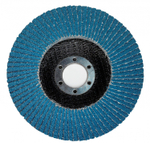 Круг лепестковый торцевой КЛТ 125х22.2 Р40 по металлу и нержавеющей стали Piranha Pro