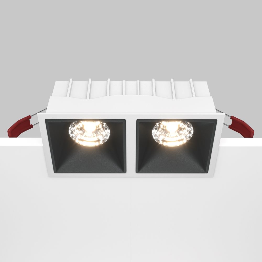 Модульный встраиваемый светодиодный светильник Maytoni Alfa LED DL043-02-15W3K-SQ-WB
