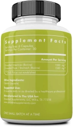 Ancestral Supplements - Grass Fed Beef Intestines 500 mg 180 capsules