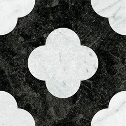 Керамогранит Dandy Pin Black_White (4101200)