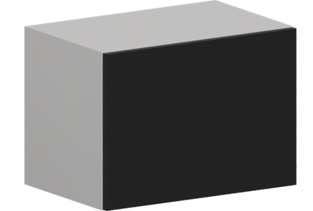 Кухня Модуль ШВГ 500 Вотан / Черный матовый