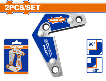Магнитный держатель для сварки WADFOW WMC4601 2 шт.