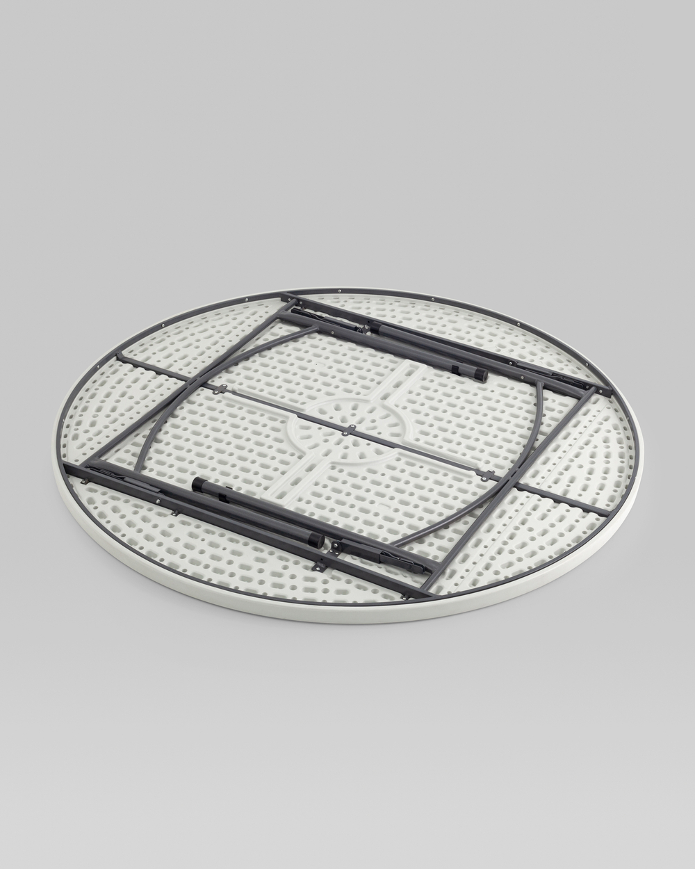 Стол круглый складной пластиковый Кейт 160