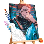 Картина по номерам Магическая битва Суккуна