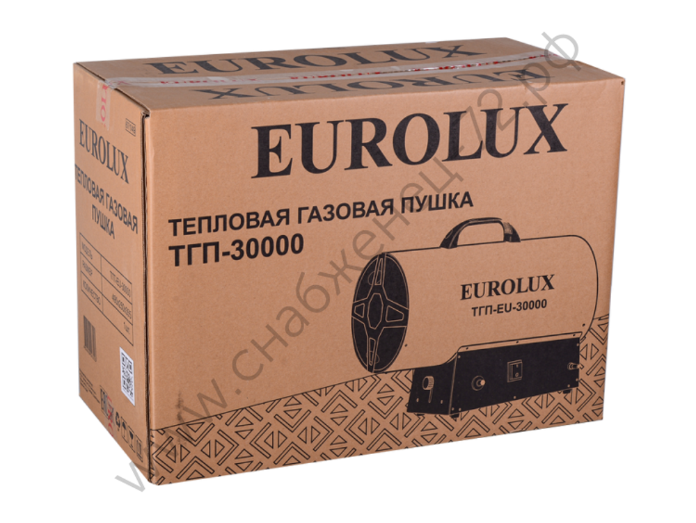 Тепловая газовая пушка Eurolux ТГП-EU-30000