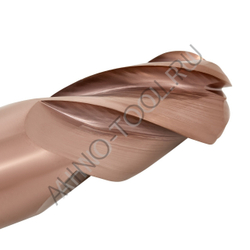 Фреза твердосплавная сферическая 16мм (L=100, l=32, хв=16) Z4 35° по стали, нерж., чугуну BRGM-4B-R8