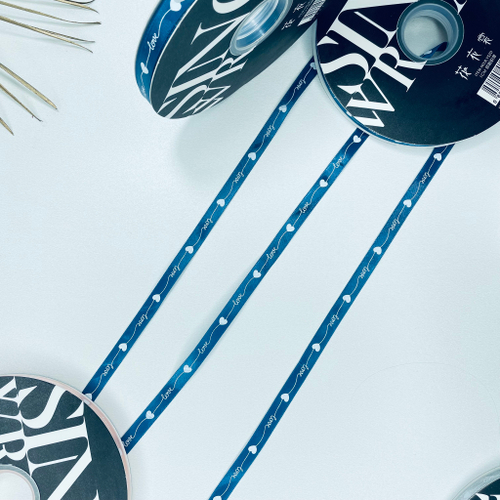 Лента декоративная "Талия" Васильковая