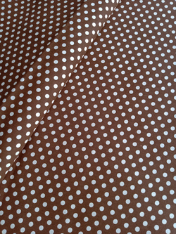 Ткань бязь плательная, рис. " Горох 6 мм", ширина 150 см, арт. 110