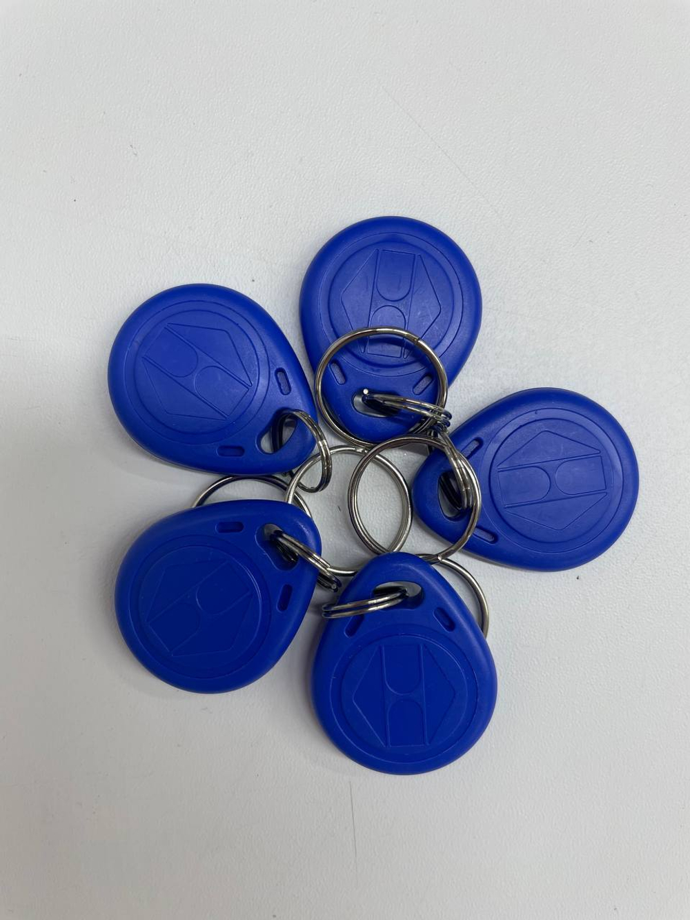 Брелок-ключ EM-Marine, синий, 5 штук