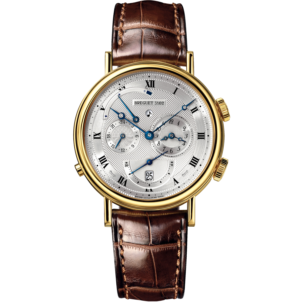 Breguet Classique 5707 Le Réveil du Tsar Alarm Wristwatch in 18-carat Yellow Gold (5707BA/12/9V6)