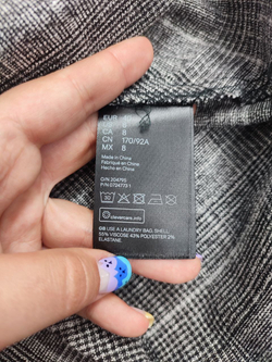 Платье H&M в клетку 46 размер