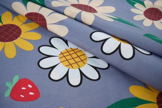 Простыня на резинке Антия ,  90x200х30 , полисатин  DOMTEKC