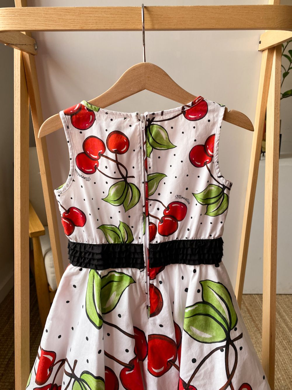 Хлопковое платье Monnalisa, 110