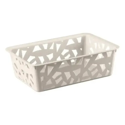 Корзинка универсальная 200х60 мм M, 1,2л (светло-бежевый)