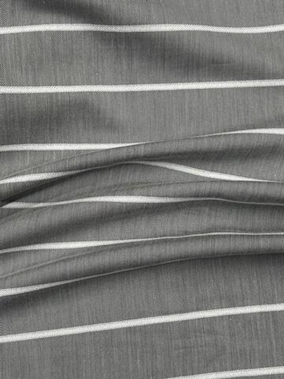 Вискоза с люрексом серая в полоску