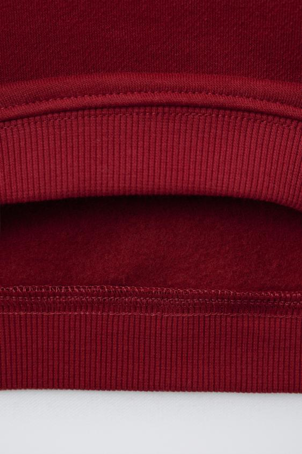 ZARA КОМПЛЕКТ ТОЛСТОВКА С МАХРОВОЙ НАШИВКОЙ И БРЮКИ-ДЖОГГЕРЫ, ТЕМНО-РОЗОВЫЙ