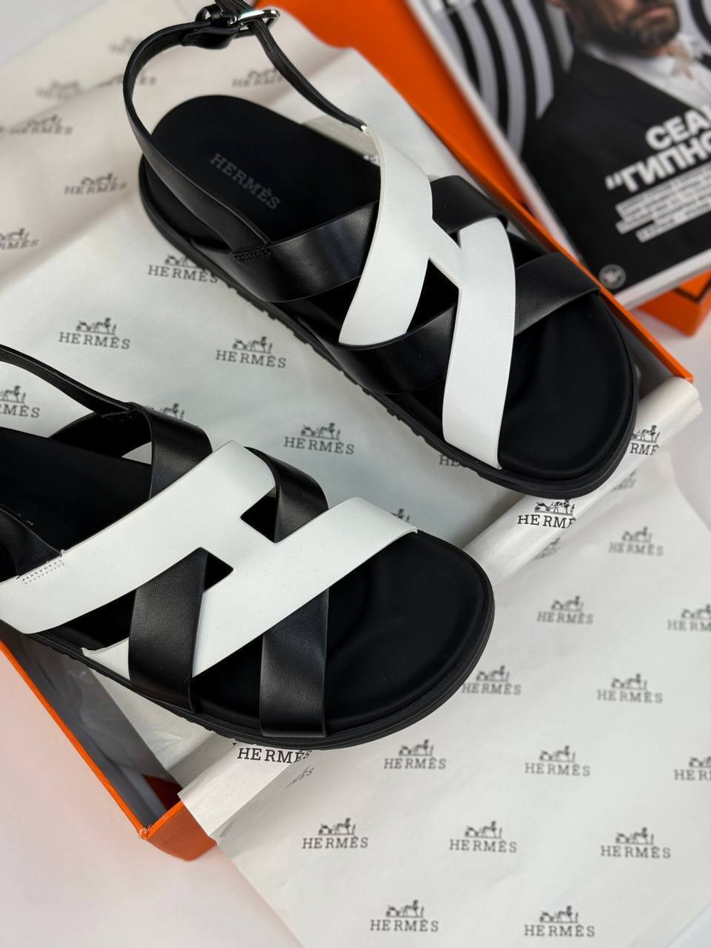 Шлепанцы Hermes
