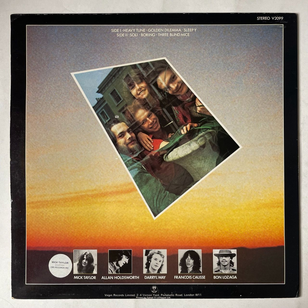 Винтажная виниловая пластинка LP Gong Expresso II (UK 1978)