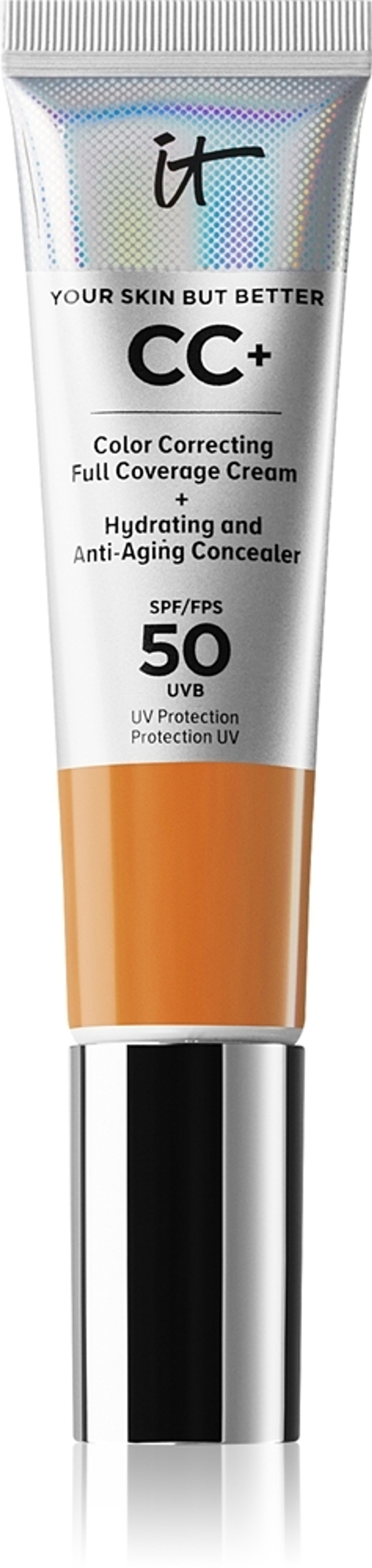 IT Cosmetics Your Skin But Better CC+ - Непрозрачная тональная основа SPF 50+, 32 ml