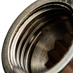 Удлинитель резьбовой STOUT SFT 0002 - 1/2" длина 10 мм (ВР/НР, латунь хромированная)