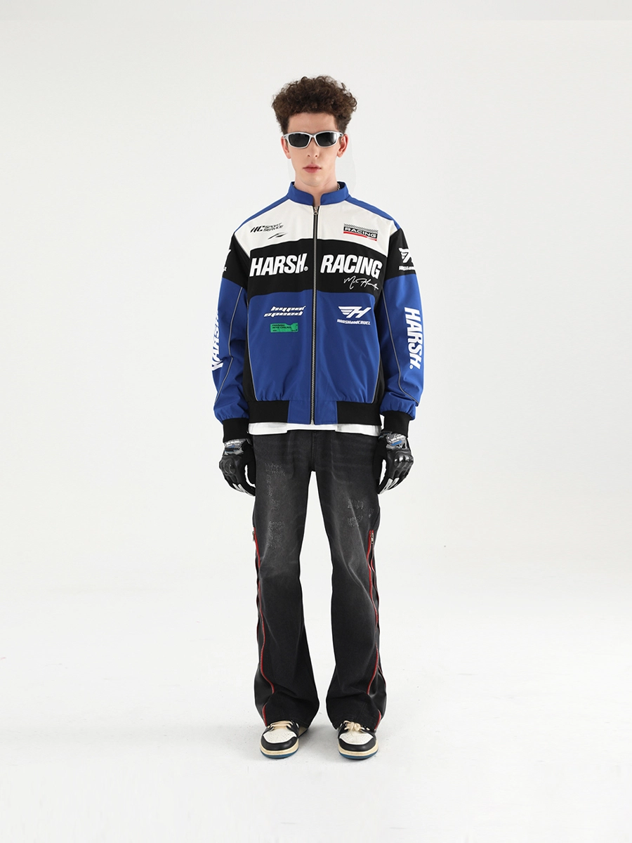 Куртка HARSHandCRUEL "Racing" Nylon Jacket