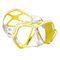 Маска Mares X-Vision liquidskin прозрачная/желтая