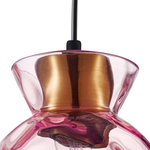 806112 Подвес NUBELLA 1х12W (led) E27 ЧЕРНЫЙ/БРОНЗА/РОЗОВЫЙ