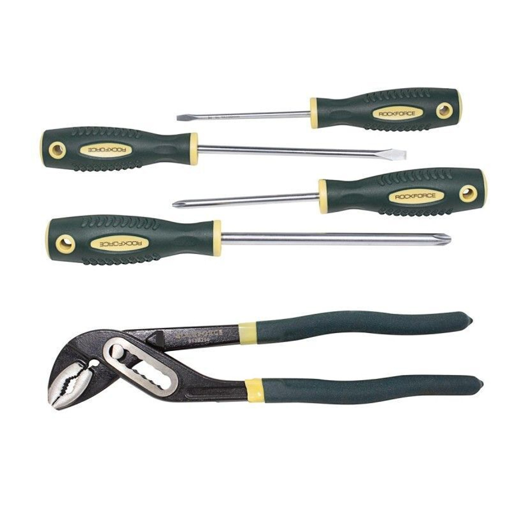 Набор инструментов 122 пр. 1/4'',1/2''(6гр.)(4-32мм) RockForce##Rock FORCE RF-38901