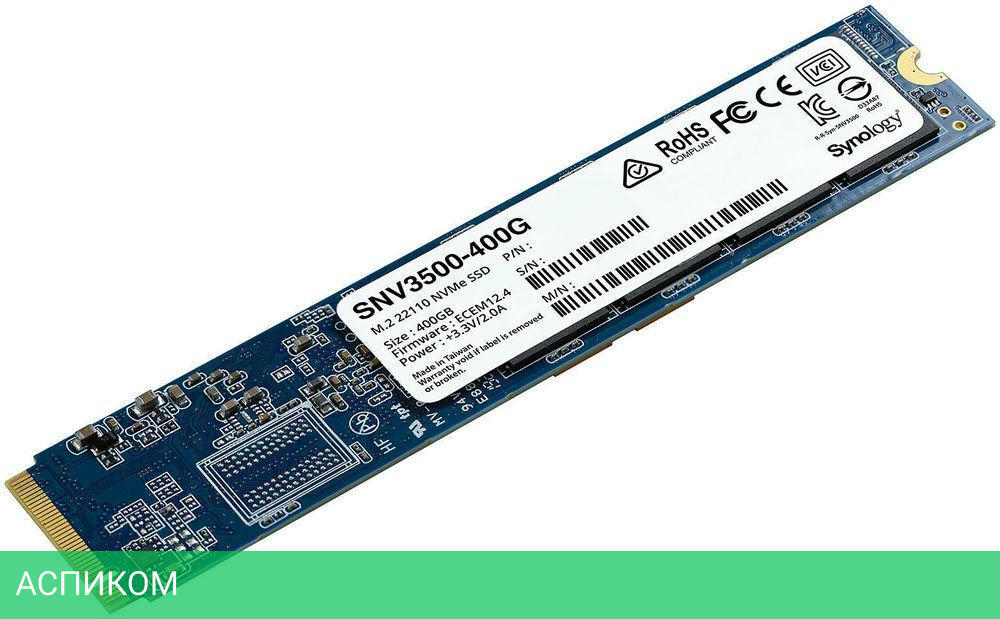 SSD диск Synology 22110 400GB (SNV3510-400G)